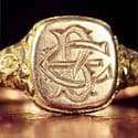 10k gold seal ring