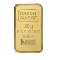 Credit Suisse 20 g Fine Gold bar