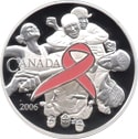 Canada Breast Cancer Awareness Silver Coin