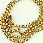 heavy 750 gold link chain