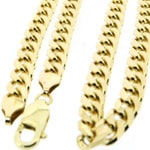 750 gold curb link chain