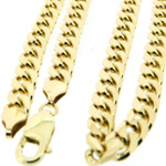 750 gold curb link chain