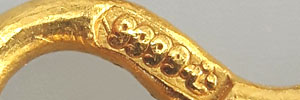 pure gold jewelry marked 9999