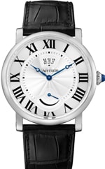 Rotonde de Cartier watch steel men's watch