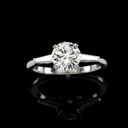 Cartier diamond solitaire ring