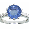 Palladium Tanzanite ring