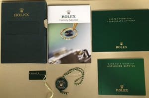 Rolex papers authenticity certificates and seals