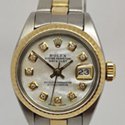 Rolex Datejust 6917 18k Gold with Diamonds