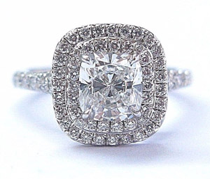 Tiffany & Co. diamond engagement ring Seleste