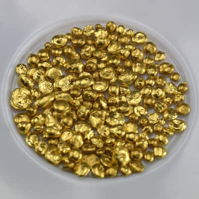 24K gold granules - artificial gold nuggets