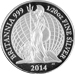 1/20 ounce 10 Pence fine silver
