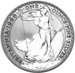 British silver bullion coin "Bitannia" 1 ounce
