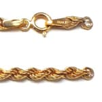 broken chain in 18 karat gold