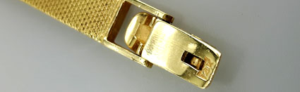 14K marking on Bulova watch bracelet clasp