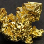 natural gold nugget from California, USA