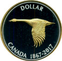 Canada Goose .999 Silver Coin