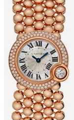 Cartier Ballon Blanc women's watch with diamonds