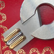 Cartier cigar cutter with 18K gold applications