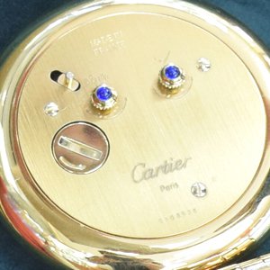 Cartier Clock Back