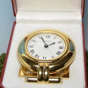 Cartier Clock in Box