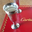 .925 sterling silver Cartier goblets