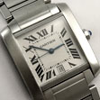 Cartier Tank watch made of steel