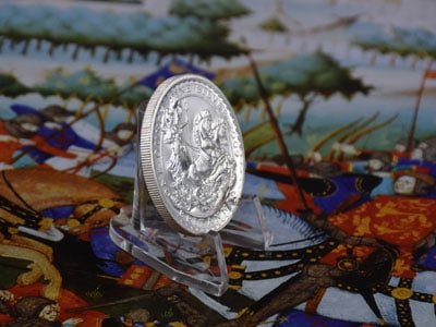 stock image: Great Britain, Britannia silver bullion coin