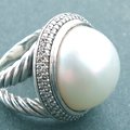 David Yurman Pearl Ring