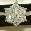 diamond cluster ring