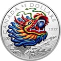 Canadian Dragon Boat Festival Coin Silver