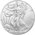 American Eagle silver coin mini
