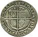 British Elizabeth I Sixpence silver coin 1574
