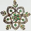 Edwardian gemstone brooch