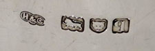 lion head sterling silver marking
