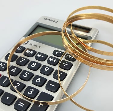 calculate gold bangle value with calculator
