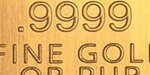 .999 fine gold stamp