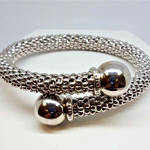 white gold designer bangle