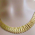 women's gold necklace