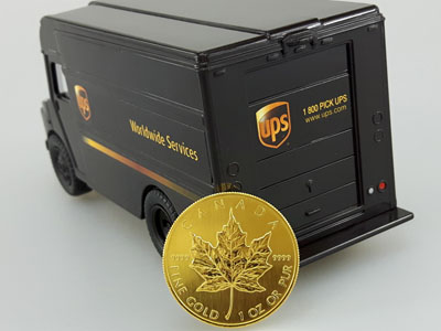 stock image: high value shipments with UPS Parcel Pro Service