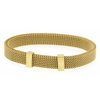 18K gold Gucci mesh bracelet