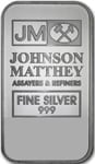 Johnson Matthey silver bar 999 purity
