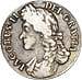 British King James II Silver Crown coin