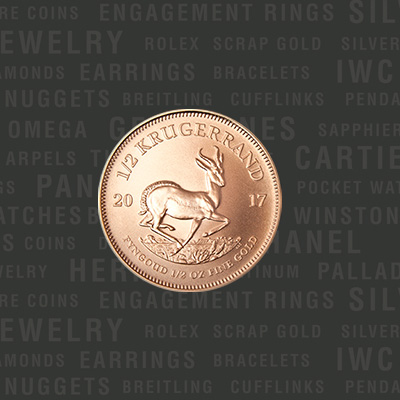 half ounce Krugerrand gold coin