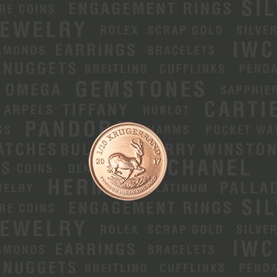 tenth ounce Krugerrand gold coin