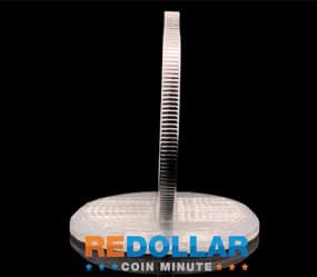 Silver Libertad Edge & Rim The perfect rim and edge of a silver Libertad ensure highest quality.