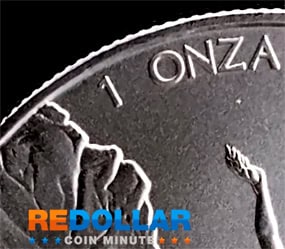 1 ONZA PLATA PURA Every silver Libertad is stamped "1 ONZA PLATA PURA"