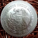 1 troy ounce Mexican silver coin