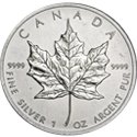 Canada Maple Leaf Silver Coin