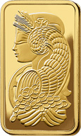 PAMP gold bar Fortuna design