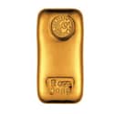 Perth Mint gold bar 5 oz cast bar